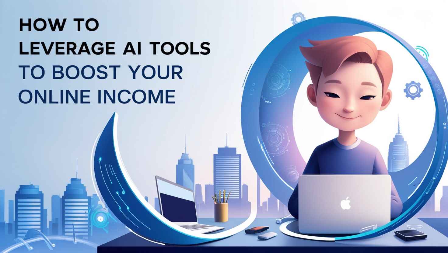 1. An infographic illustrating strategies to utilize AI tools for increasing online income effectively. 2. A visual guide on leveraging AI tools to enhance and maximize online income opportunities. 3. A diagram showcasing methods for using AI tools to improve and grow online income streams.