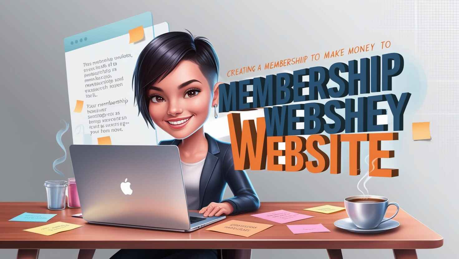 1. A sleek membership website design showcasing features for monetizing online through memberships and subscriptions. 2. An innovative membership website layout highlighting strategies for generating income online via membership models. 3. A modern membership website interface emphasizing methods to earn money online by creating a membership platform.